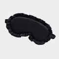 Anna-Kaci Women's 2-Piece Set Satin Sleep Eye Mask with Soft Padded Design and Elastic Strap for Comfortable Light Blocking