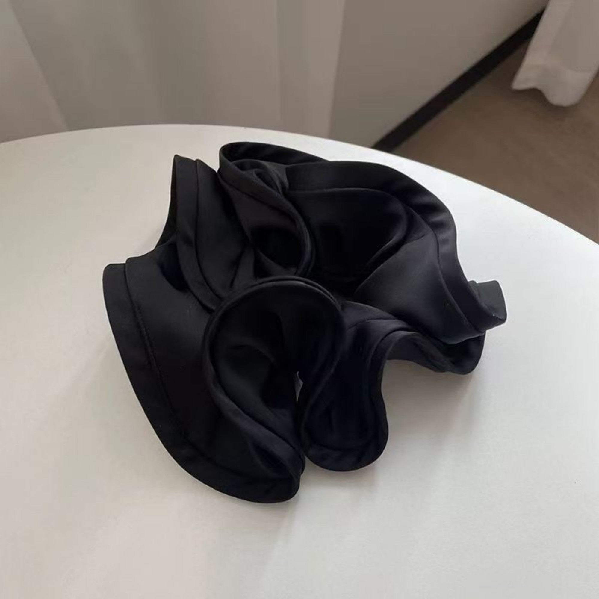 Anna-Kaci Women's Satin Hair Scrunchies 6-Piece Set with Soft Stretch Elastic and Smooth Lightweight Finish