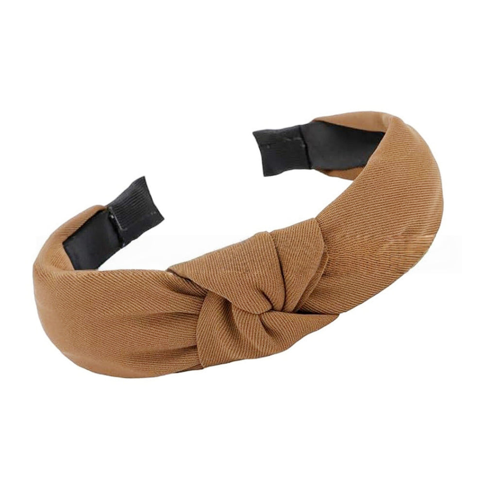 Anna-Kaci Women's Twisted Fabric Headbands 3-Piece Set with Soft Stretch Fit and Padded Comfortable Design