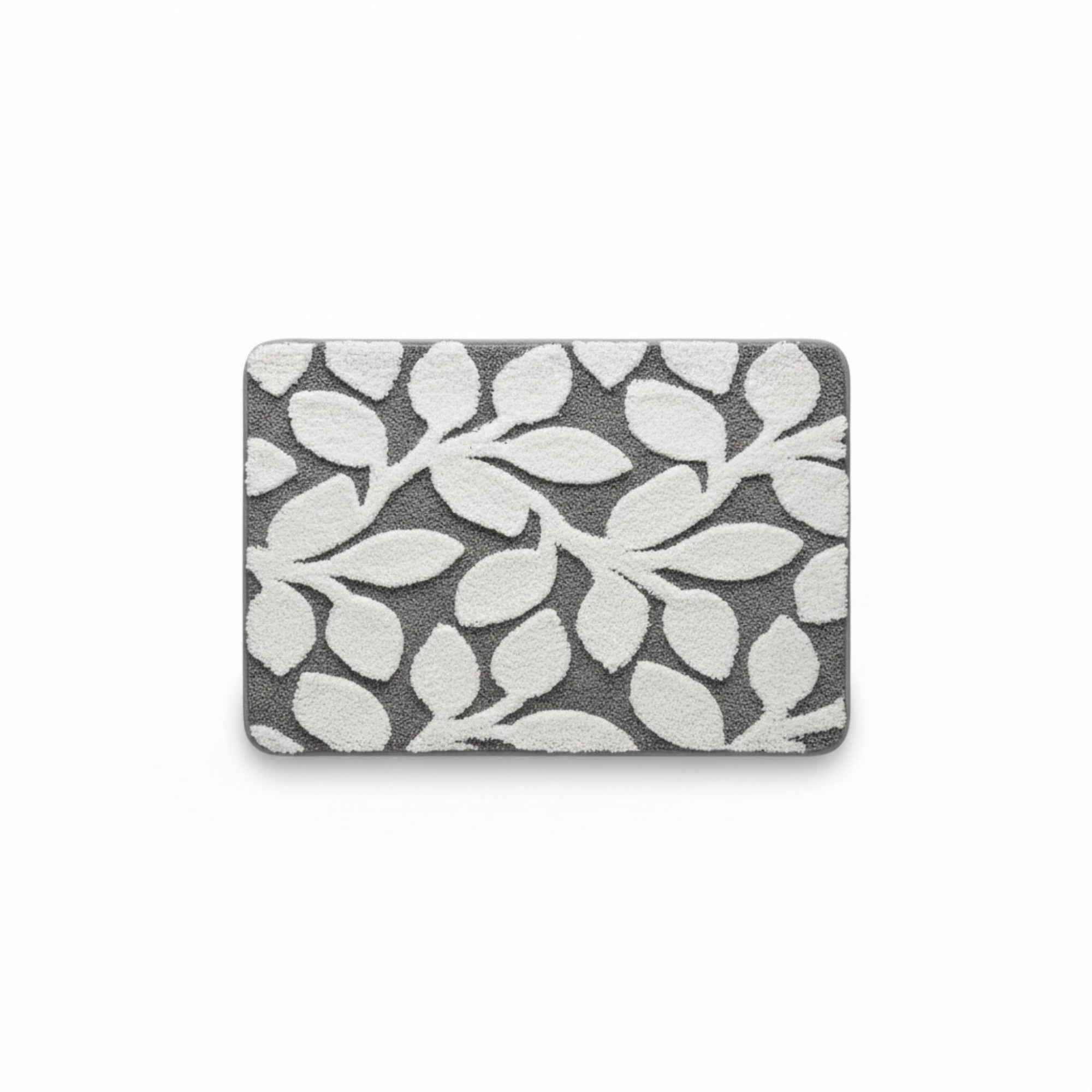 Anna-Kaci Women's Floral Pattern Bath Mat Soft Textured Bathroom Rug