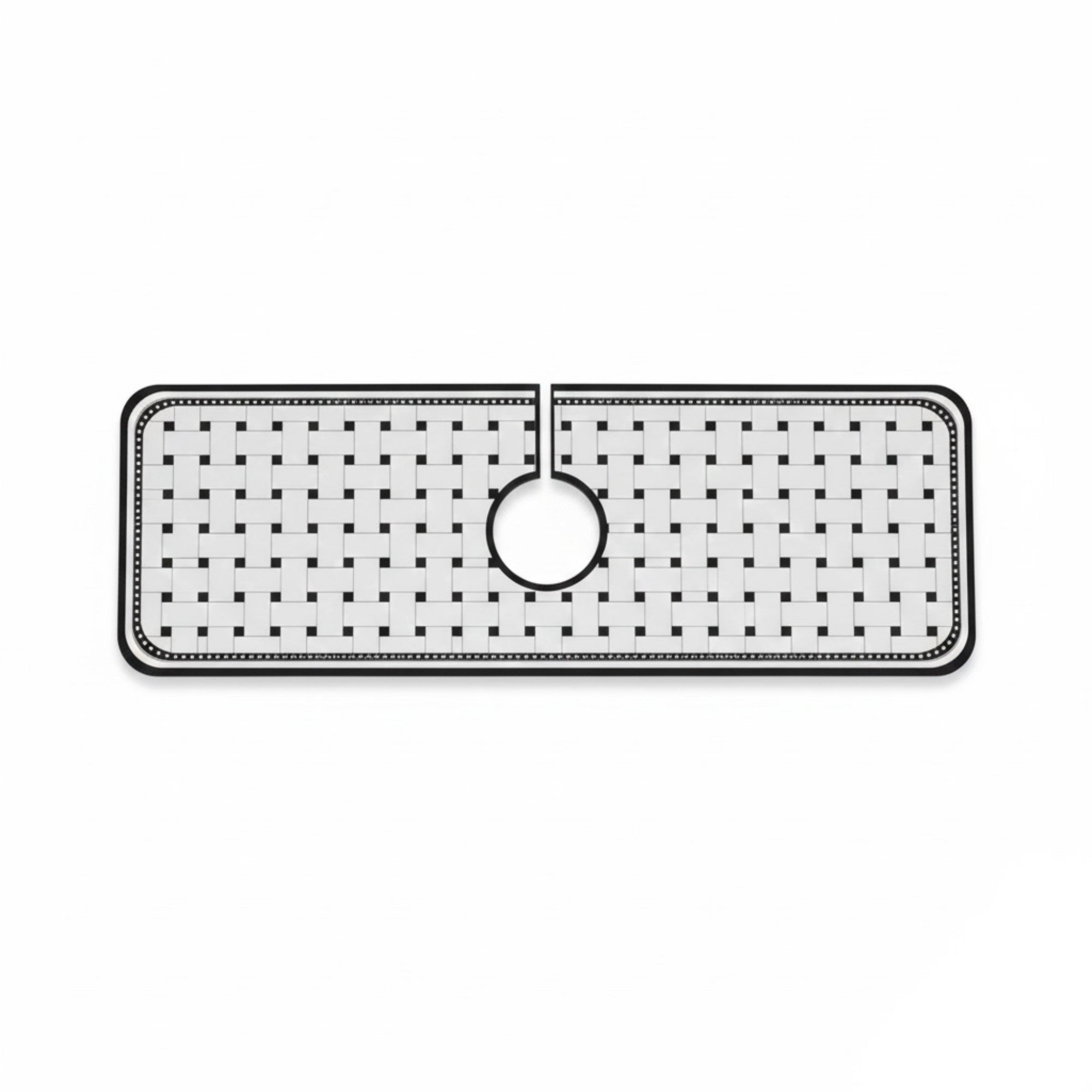 Anna-Kaci Floral Faucet Mat Sink Splash Guard for Kitchen and Bathroom 4 Pack