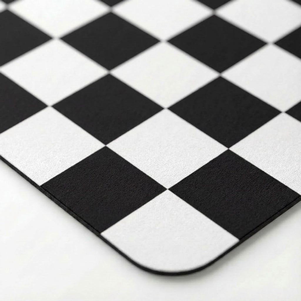 Anna-Kaci Checkered Kitchen Sink Faucet Splash Guard Mat Absorbent Countertop Protector 2 Pack Set