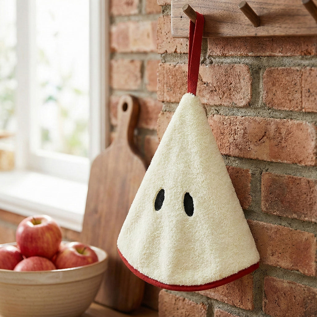 Alilang Novelty Hanging Kitchen Cleaning Towel Soft Absorbent Reusable Microfiber Dish and Hand Towel