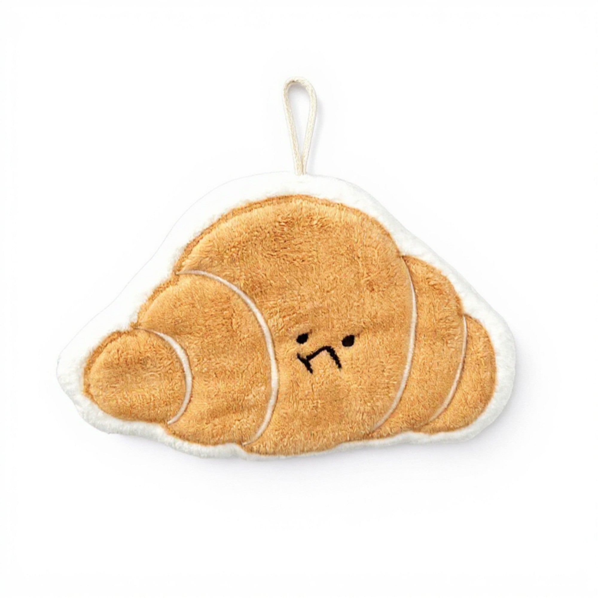 Alilang Croissant Shaped Plush Kitchen Sponge Soft Absorbent Reusable Dish Cleaning Sponge