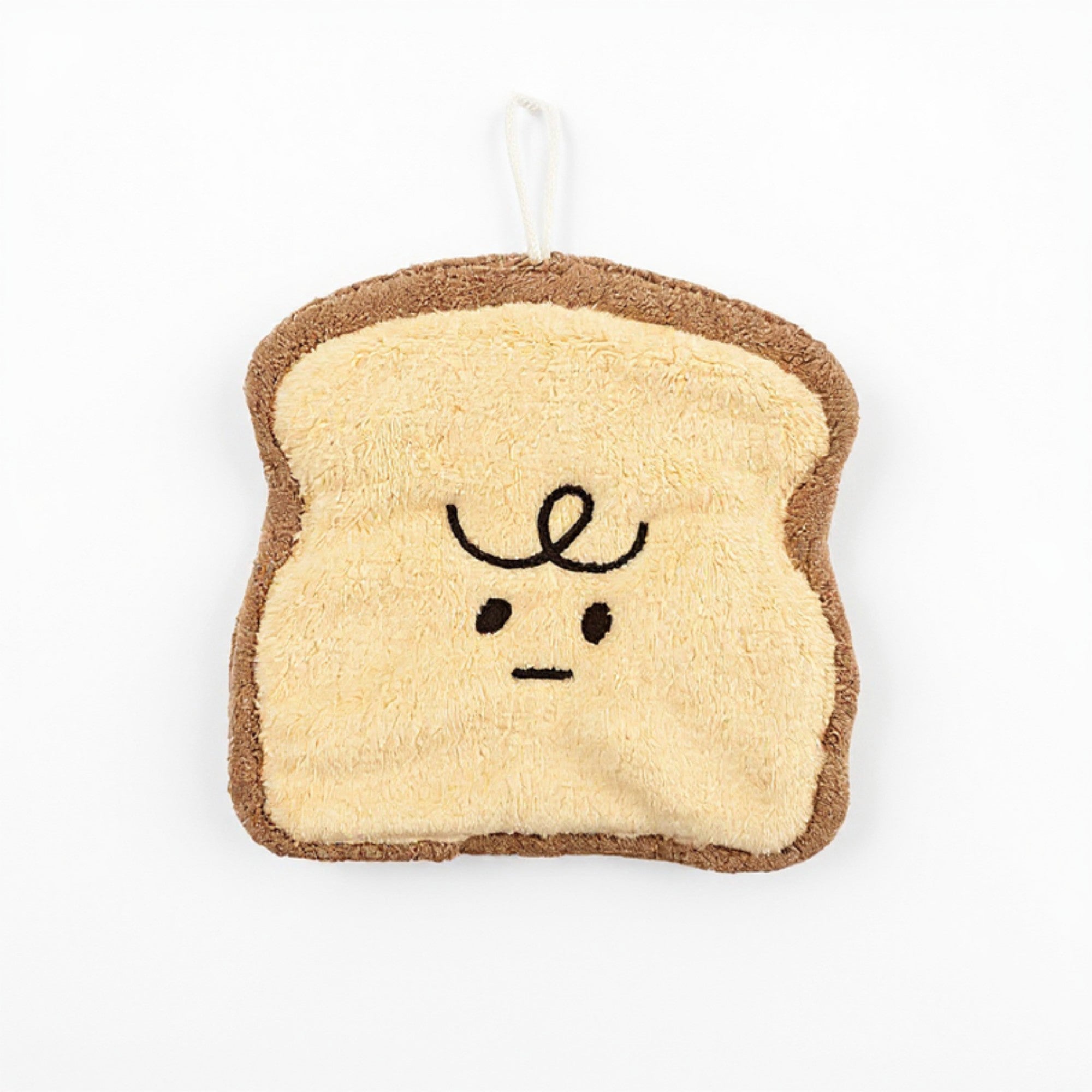 Alilang Croissant Shaped Plush Kitchen Sponge Soft Absorbent Reusable Dish Cleaning Sponge