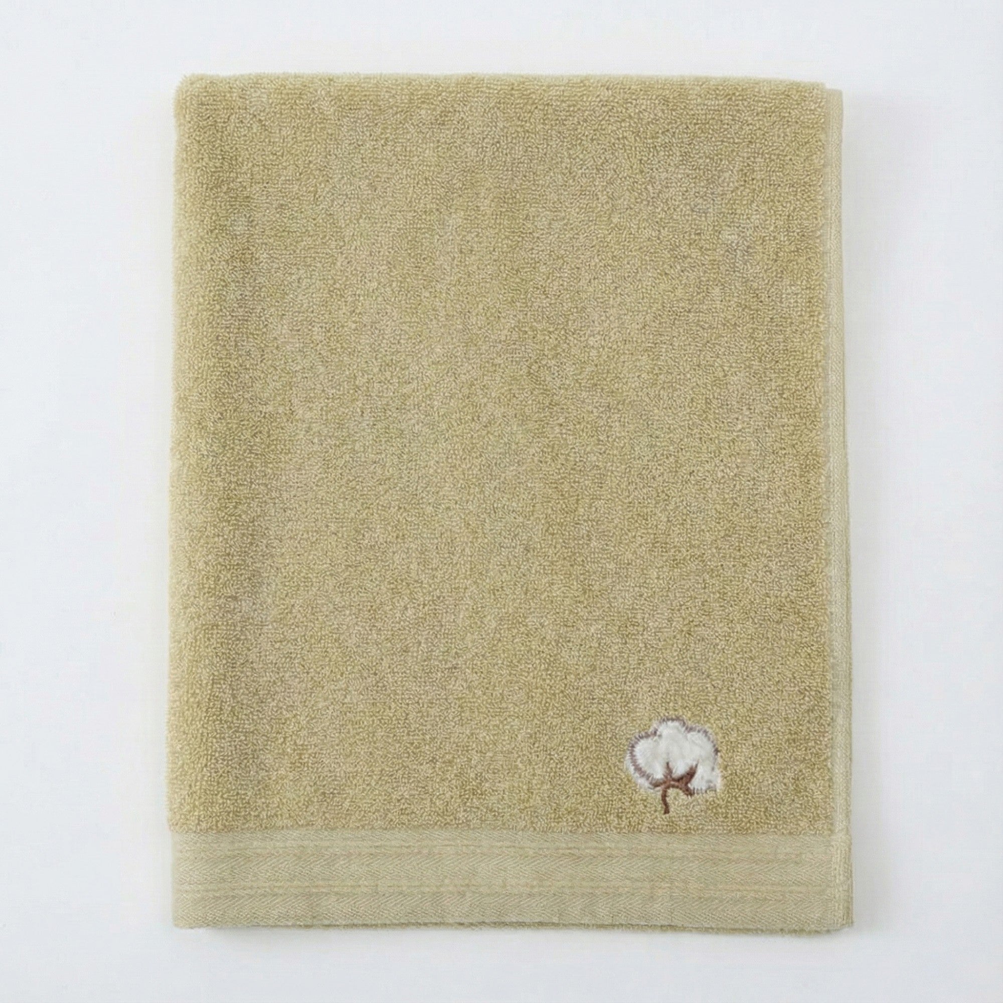 Alilang 3 Pack Cotton Hand Towels Soft Absorbent Terry Towels with Embroidered Detail