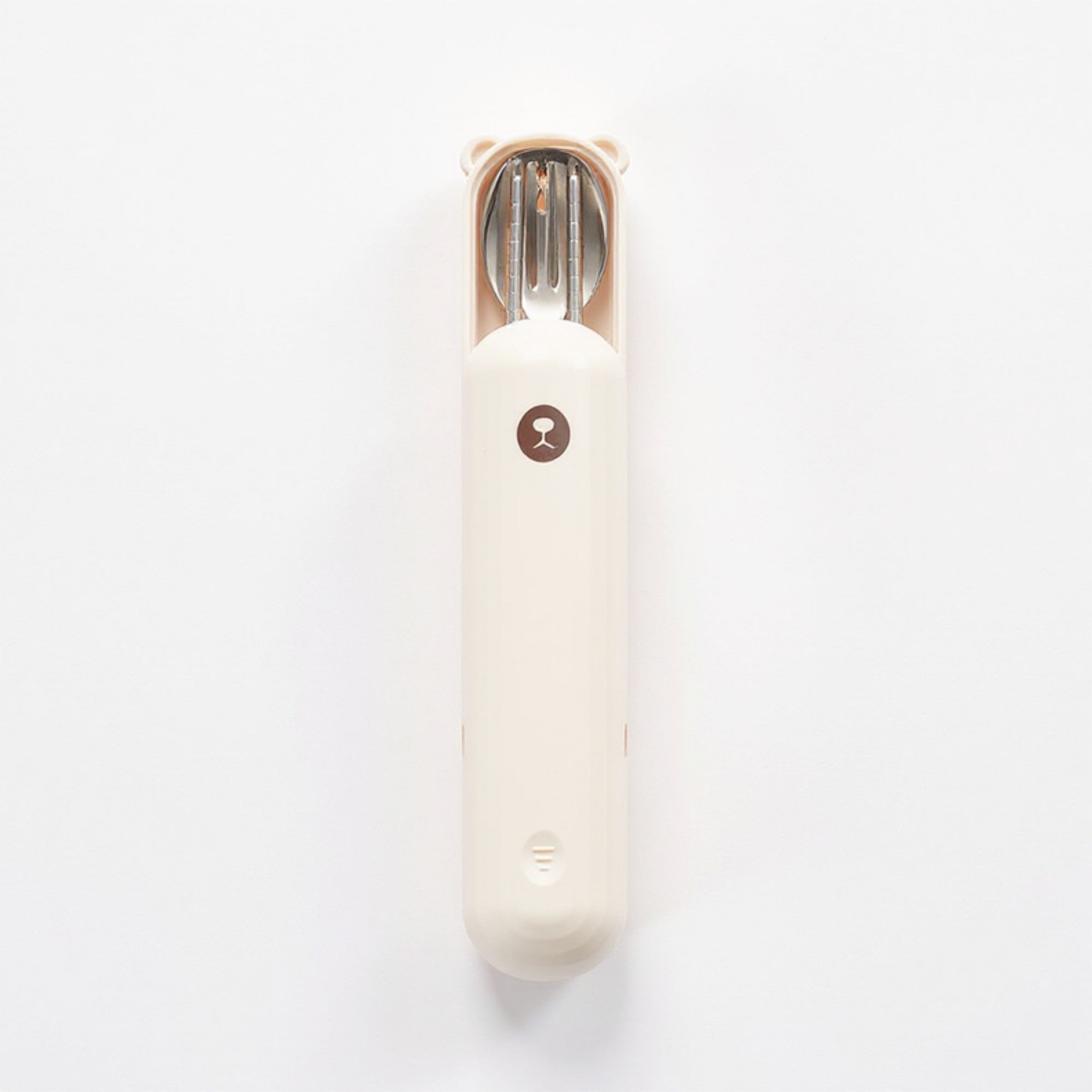 Anna-Kaci Portable Flatware Set with Storage Case Chopsticks Spoon Fork Compact Travel Utensils