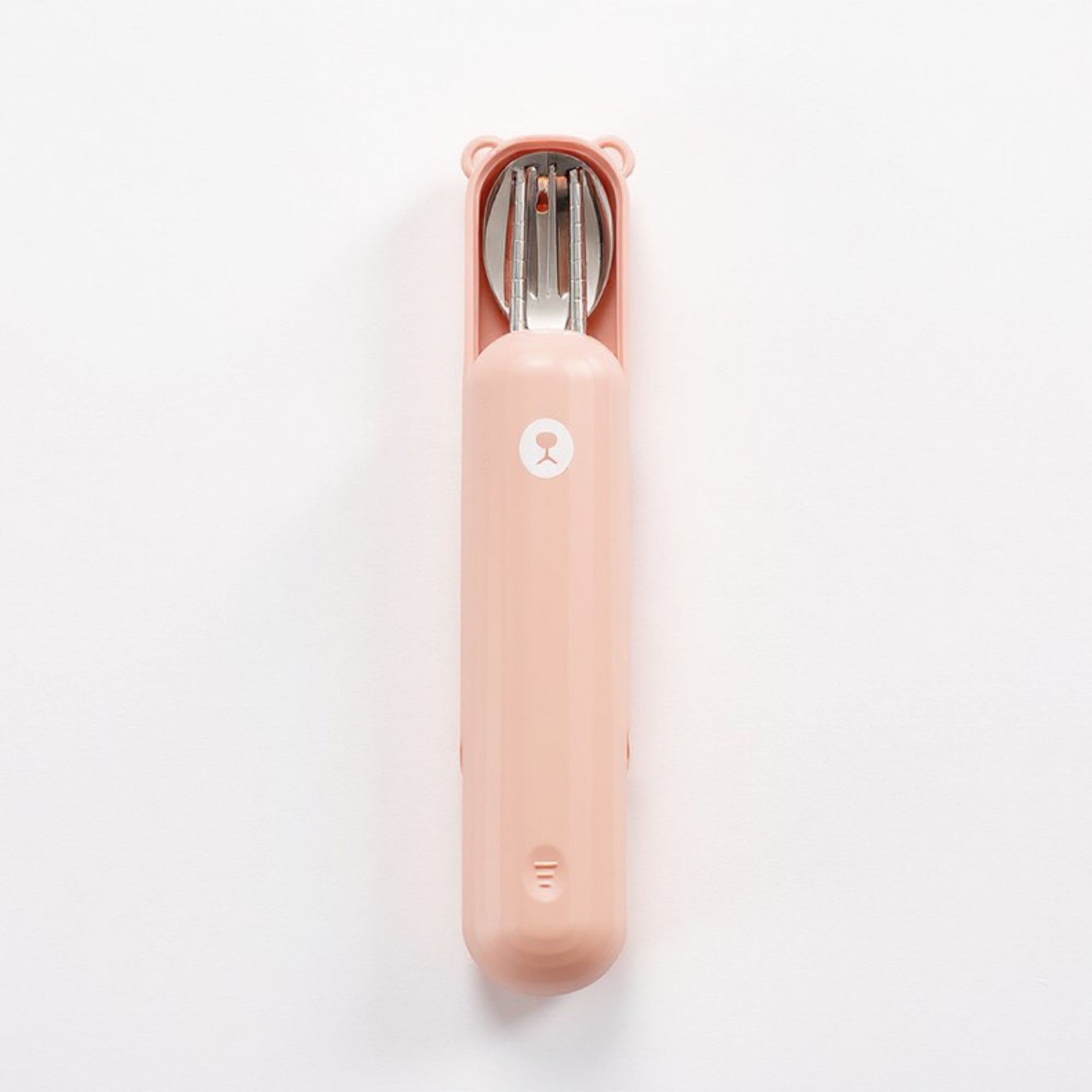 Anna-Kaci Portable Flatware Set with Storage Case Chopsticks Spoon Fork Compact Travel Utensils
