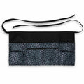 Anna-Kaci Leopard Print Utility Waist Apron with Adjustable Ties Zipper Pocket and Multiple Front Storage Pockets