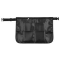 Anna-Kaci Utility Waist Apron with Zipper Pocket Adjustable Buckle Strap and Multiple Front Storage Pockets