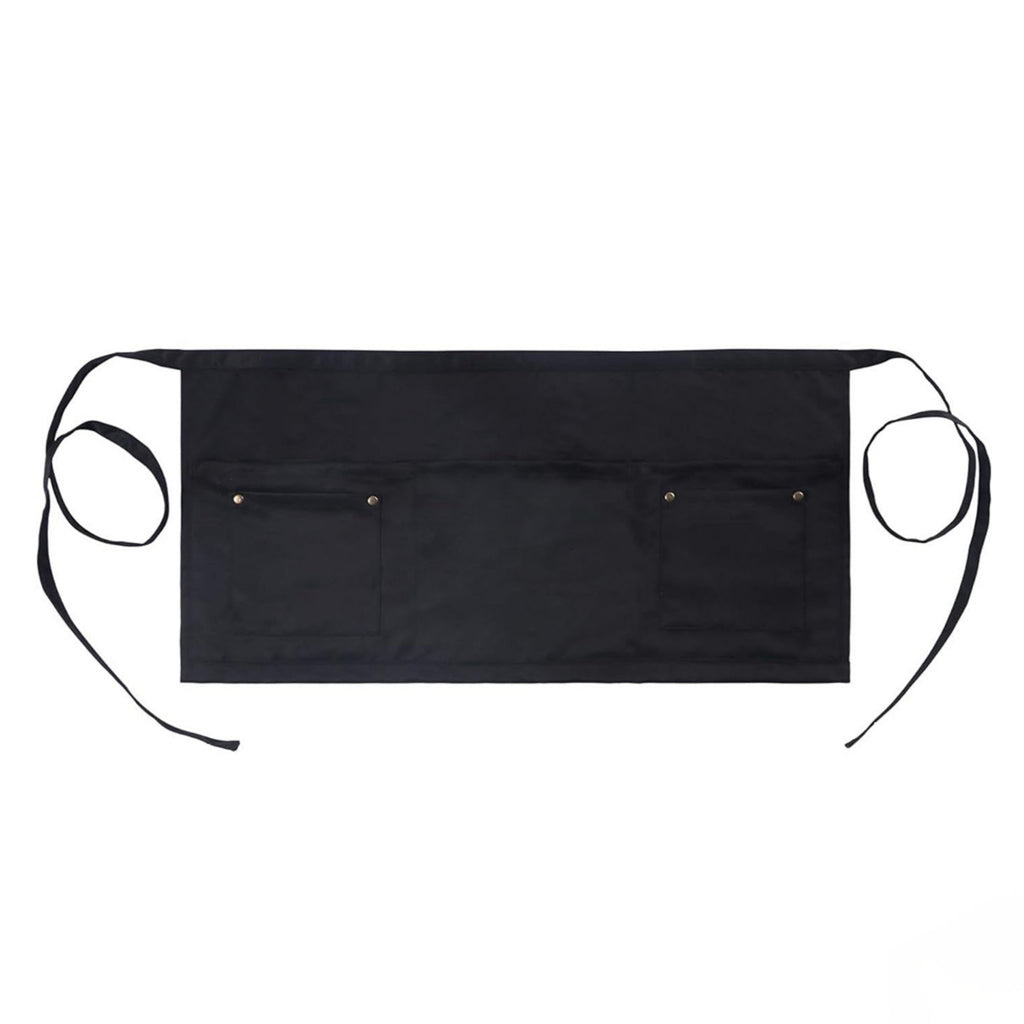 Anna-Kaci Waist Apron with Adjustable Ties and Dual Front Pockets for Kitchen Cooking Baking and Crafting