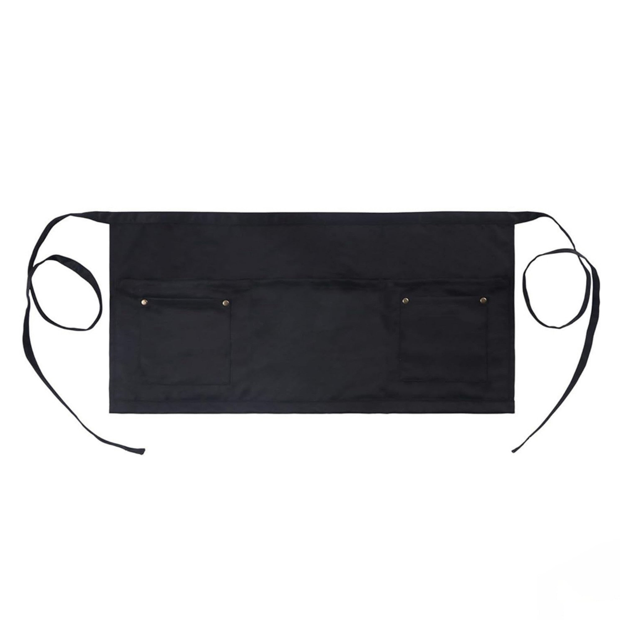 Anna-Kaci Waist Apron with Adjustable Ties and Dual Front Pockets for Kitchen Cooking Baking and Crafting