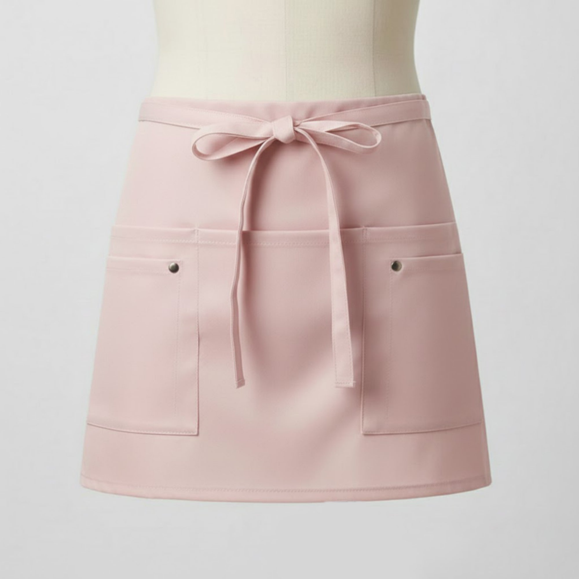 Anna-Kaci Waist Apron with Adjustable Ties and Dual Front Pockets for Kitchen Cooking Baking and Crafting