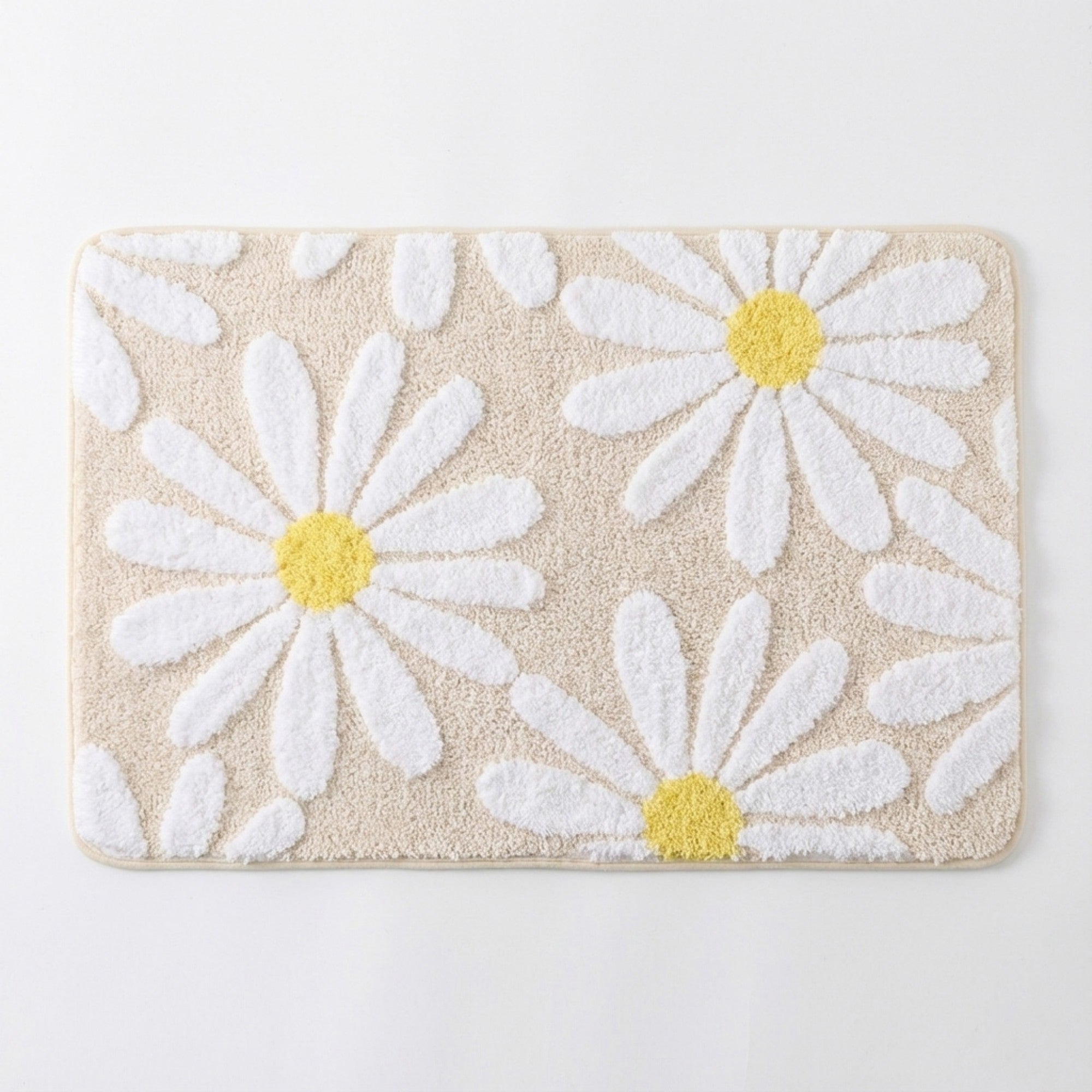 Anna-Kaci Valentine Tufted Floral Accent Mat Soft High Pile Decorative Floor Decoration