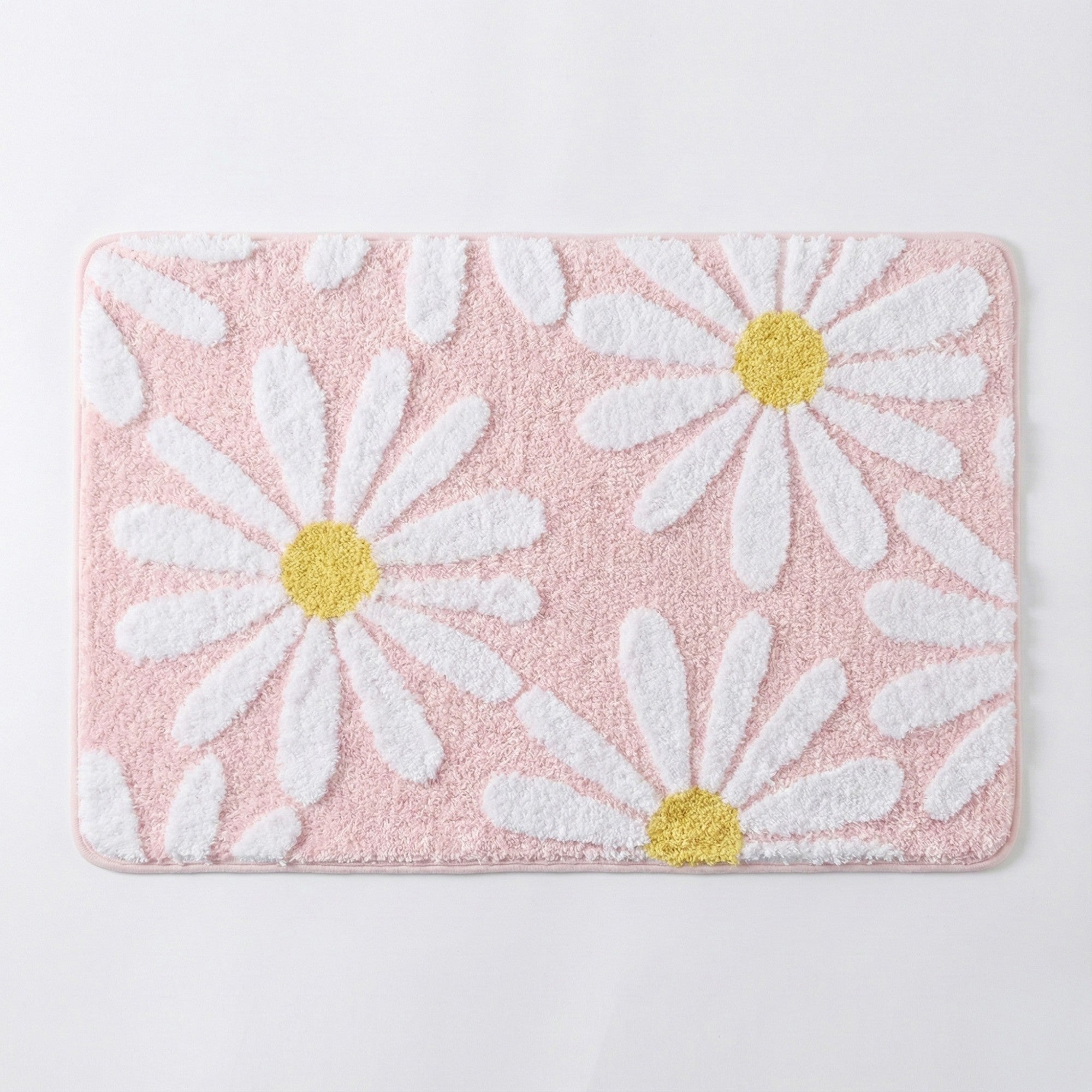 Anna-Kaci Valentine Tufted Floral Accent Mat Soft High Pile Decorative Floor Decoration