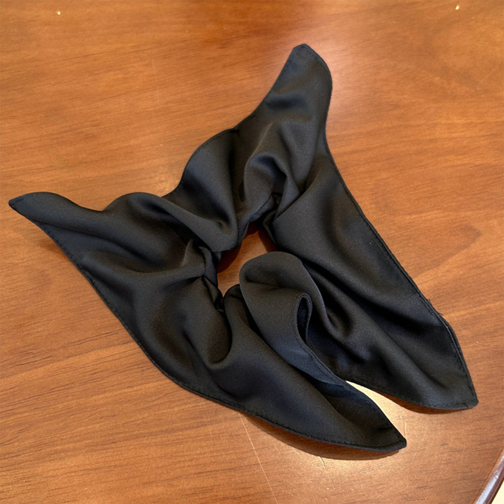 Anna-Kaci 2 Pack Satin Scrunchies Soft Hair Ties with Elegant Finish