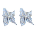 Anna-Kaci 2 Pack Satin Scrunchies Soft Hair Ties with Elegant Finish