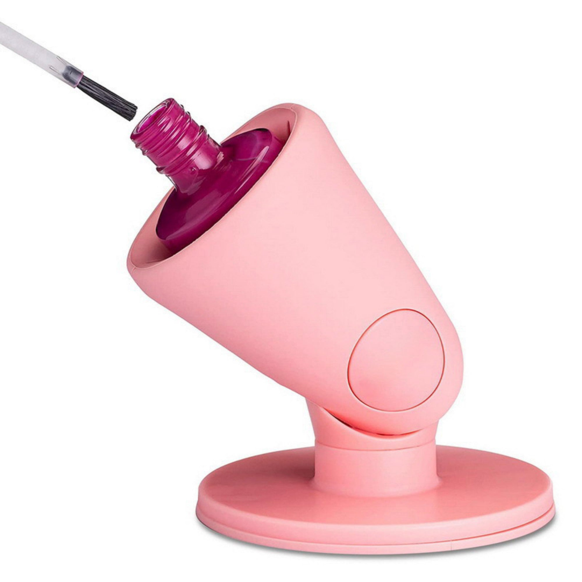 Anna-Kaci Suction Nail Polish Holder with Adjustable Tilt Design