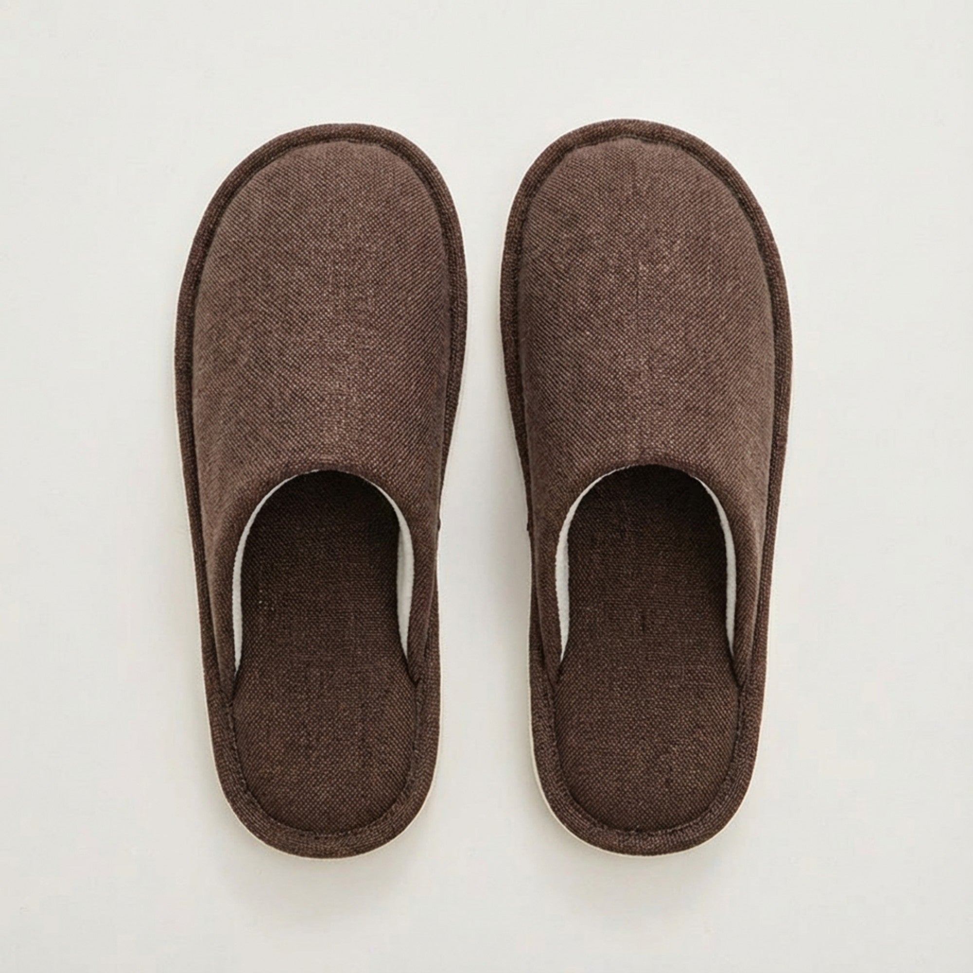 Anna-Kaci Lounge Women's Closed Toe Slide House Slippers with Woven Texture Upper and Cushioned Footbed