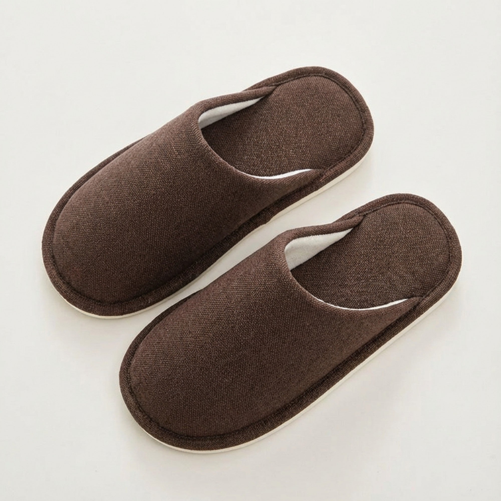 Anna-Kaci Lounge Women's Closed Toe Slide House Slippers with Woven Texture Upper and Cushioned Footbed