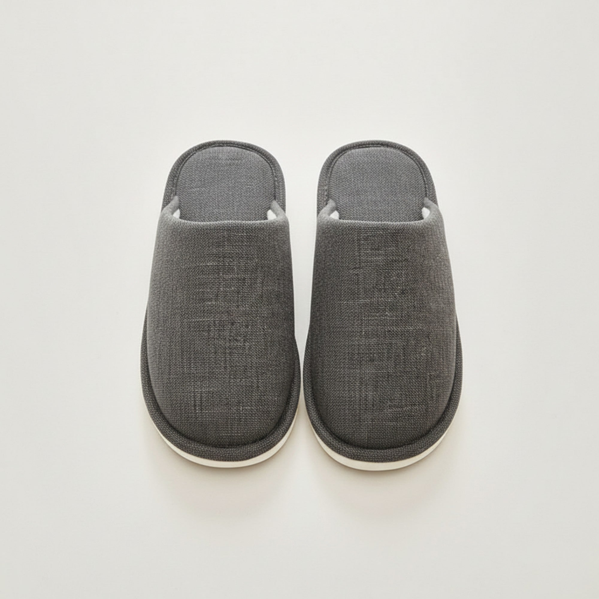 Anna-Kaci Lounge Women's Closed Toe Slide House Slippers with Woven Texture Upper and Cushioned Footbed