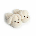 Anna-Kaci Lounge Women's Plush Dog Mule House Slippers with Soft Sculpted Face and Cushioned Sole