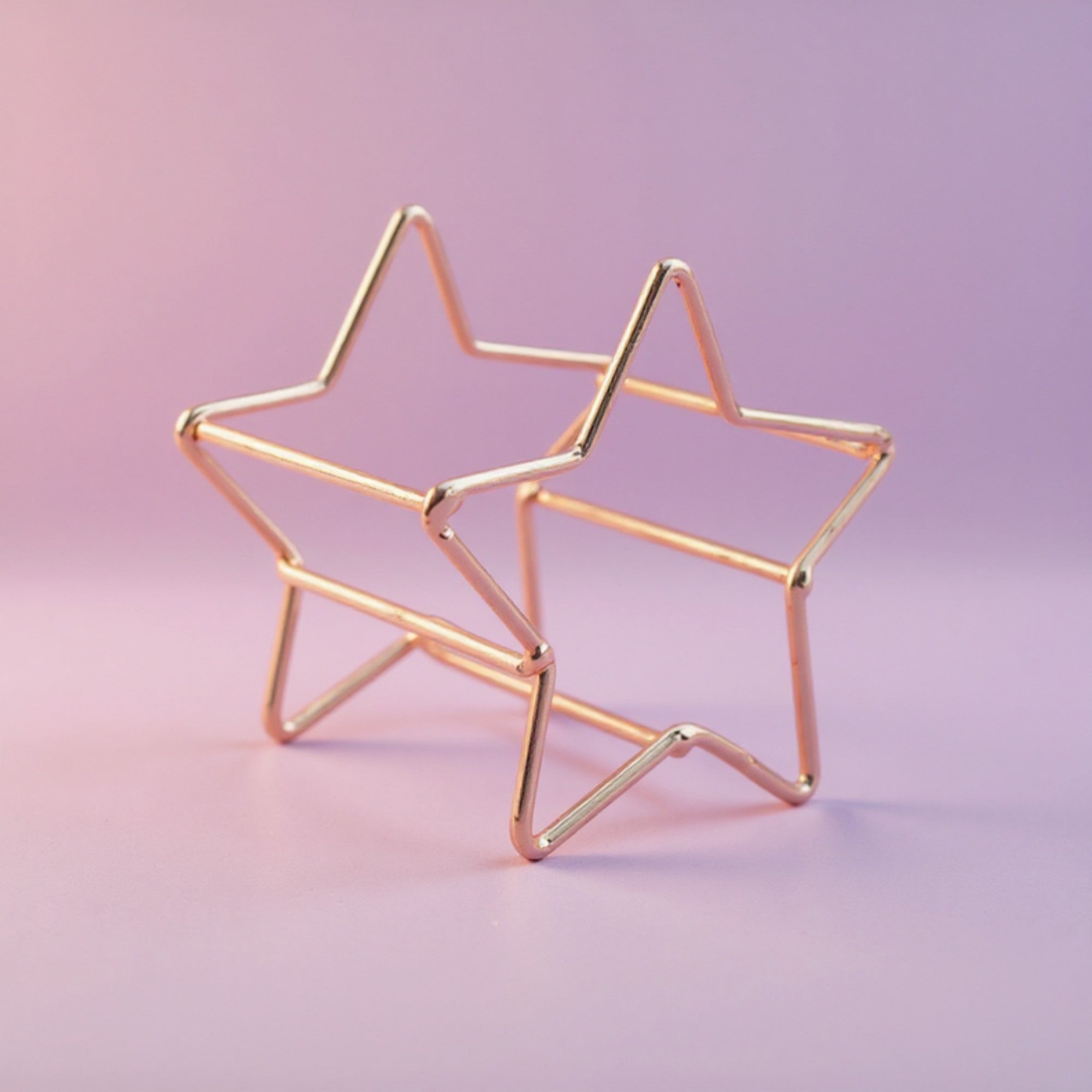 Anna-Kaci Star Shaped Beauty Sponge Holder Set of 6 Makeup Blender Drying and Storage Stands