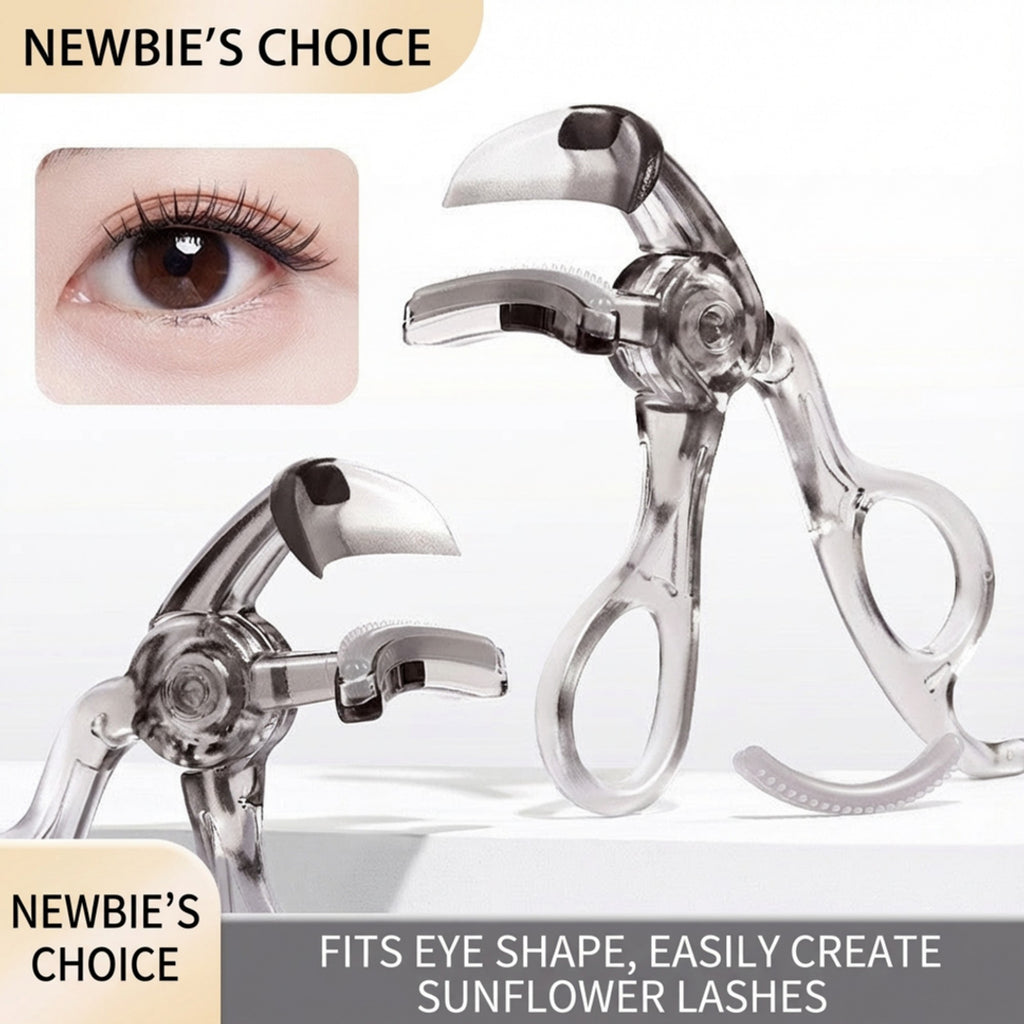 Anna-Kaci Eyelash Curler 3pcs Set with Ergonomic Handle and Gentle Curling Design