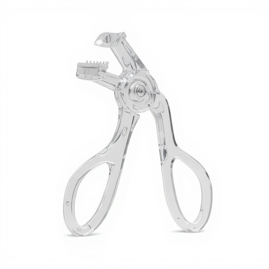 Anna-Kaci Clear Eyelash Curler 3pcs Set with Ergonomic Grip and Gentle Lash Curling Design