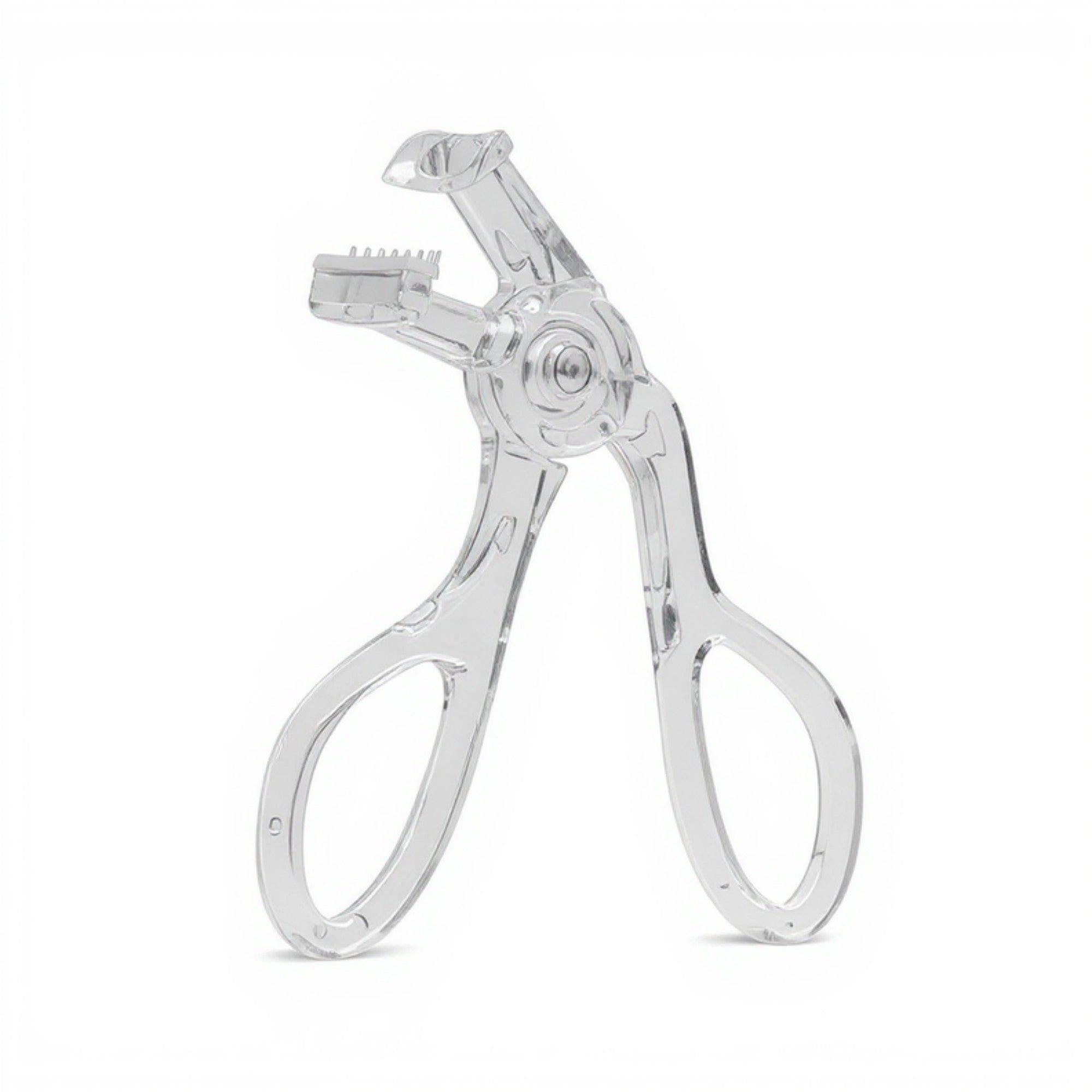 Anna-Kaci Clear Eyelash Curler 3pcs Set with Ergonomic Grip and Gentle Lash Curling Design