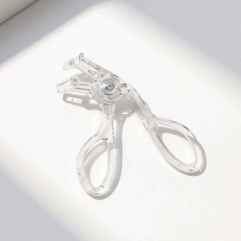 Anna-Kaci Clear Eyelash Curler 3pcs Set with Ergonomic Grip and Gentle Lash Curling Design
