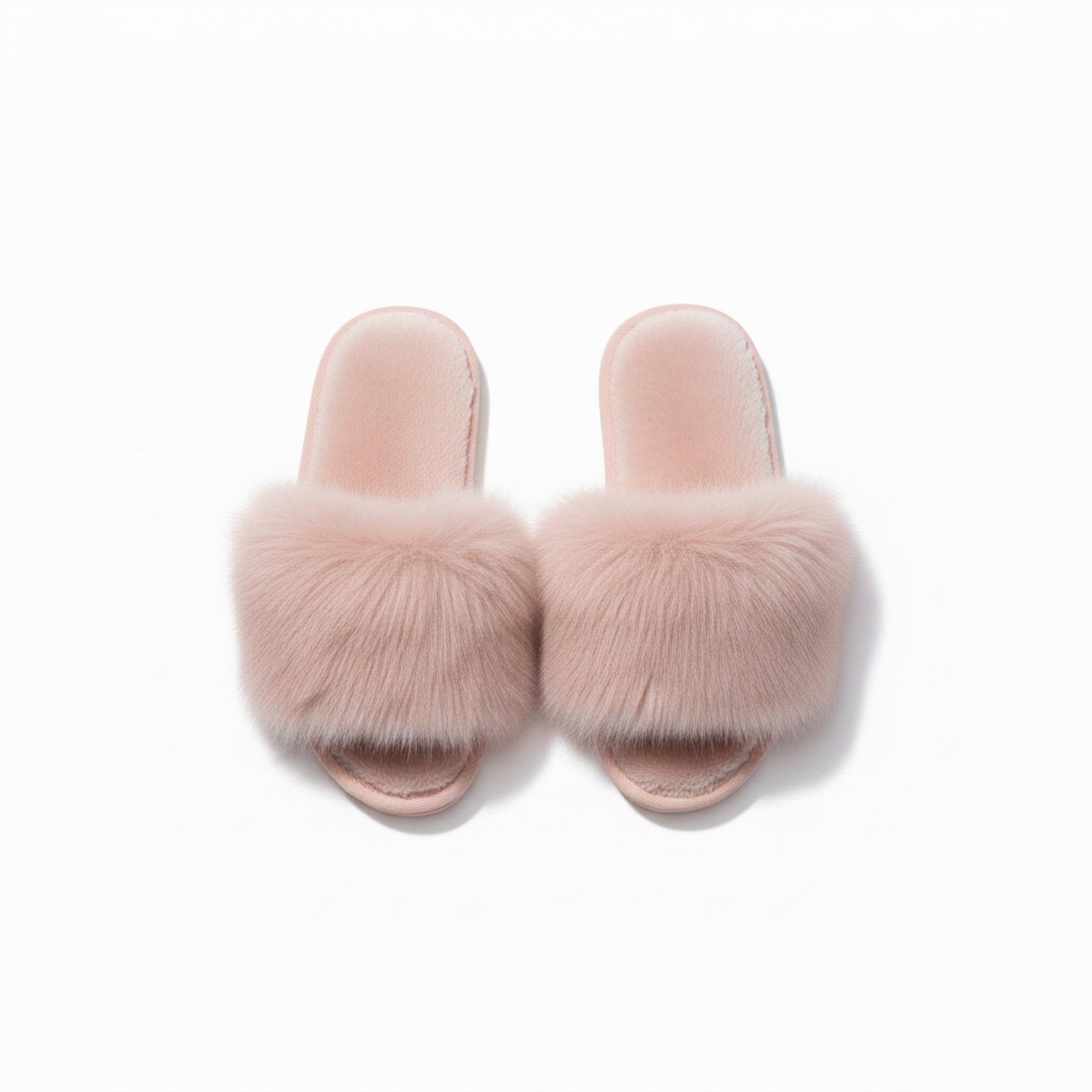 Anna-Kaci Lounge Women¡¯s Plush Faux Fur Slide Slippers with Soft Cushioned Footbed and Indoor Sole
