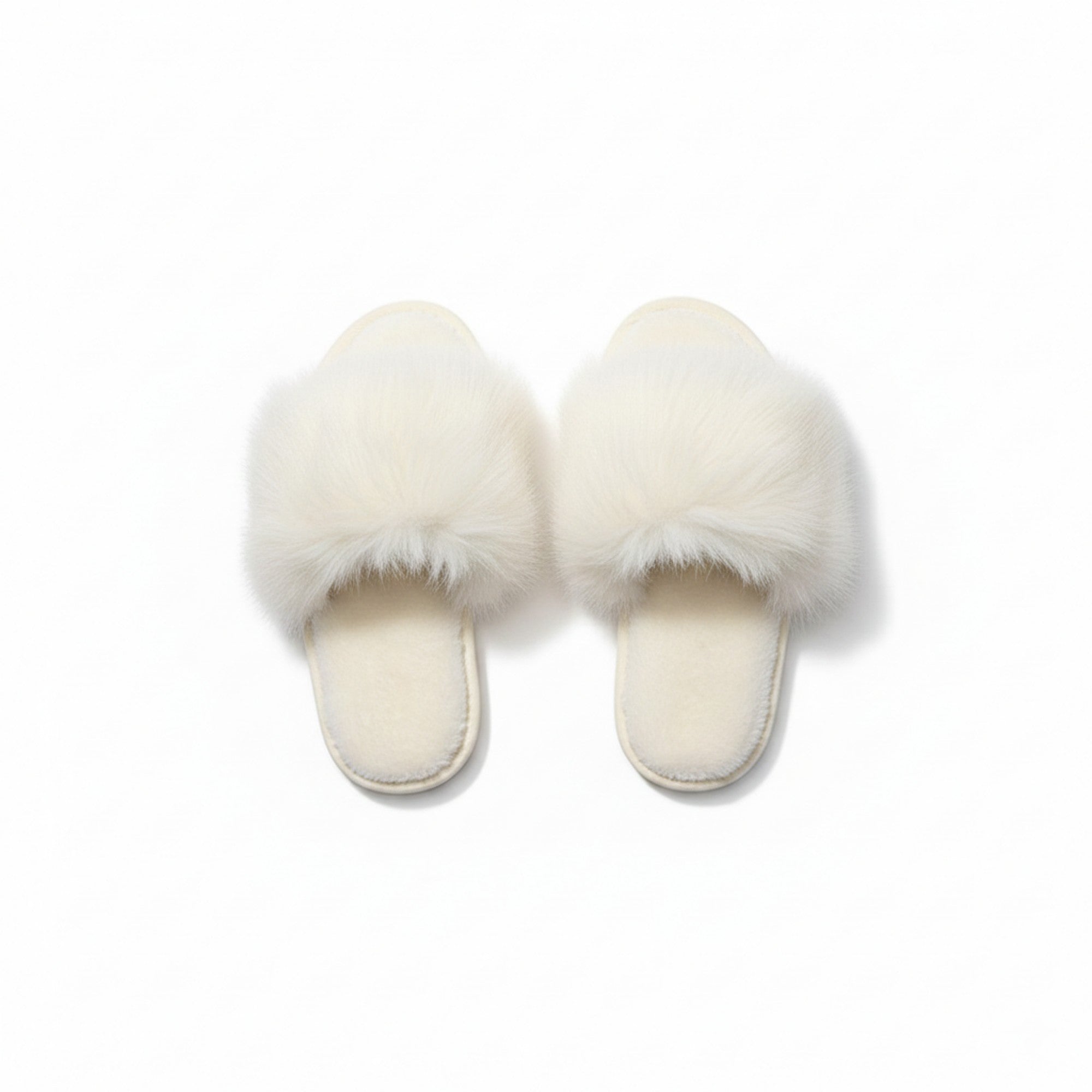Anna-Kaci Lounge Women¡¯s Plush Faux Fur Slide Slippers with Soft Cushioned Footbed and Indoor Sole