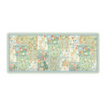 Anna-Kaci Extended Floral Desk Mouse Pad with Smooth Surface and Anti Slip Rubber Base