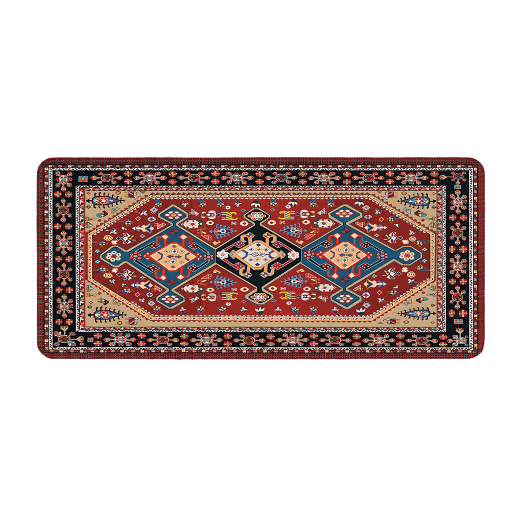 Anna-Kaci Vintage Pattern Desk Mouse Pad with Smooth Control Surface and Non Slip Rubber Base