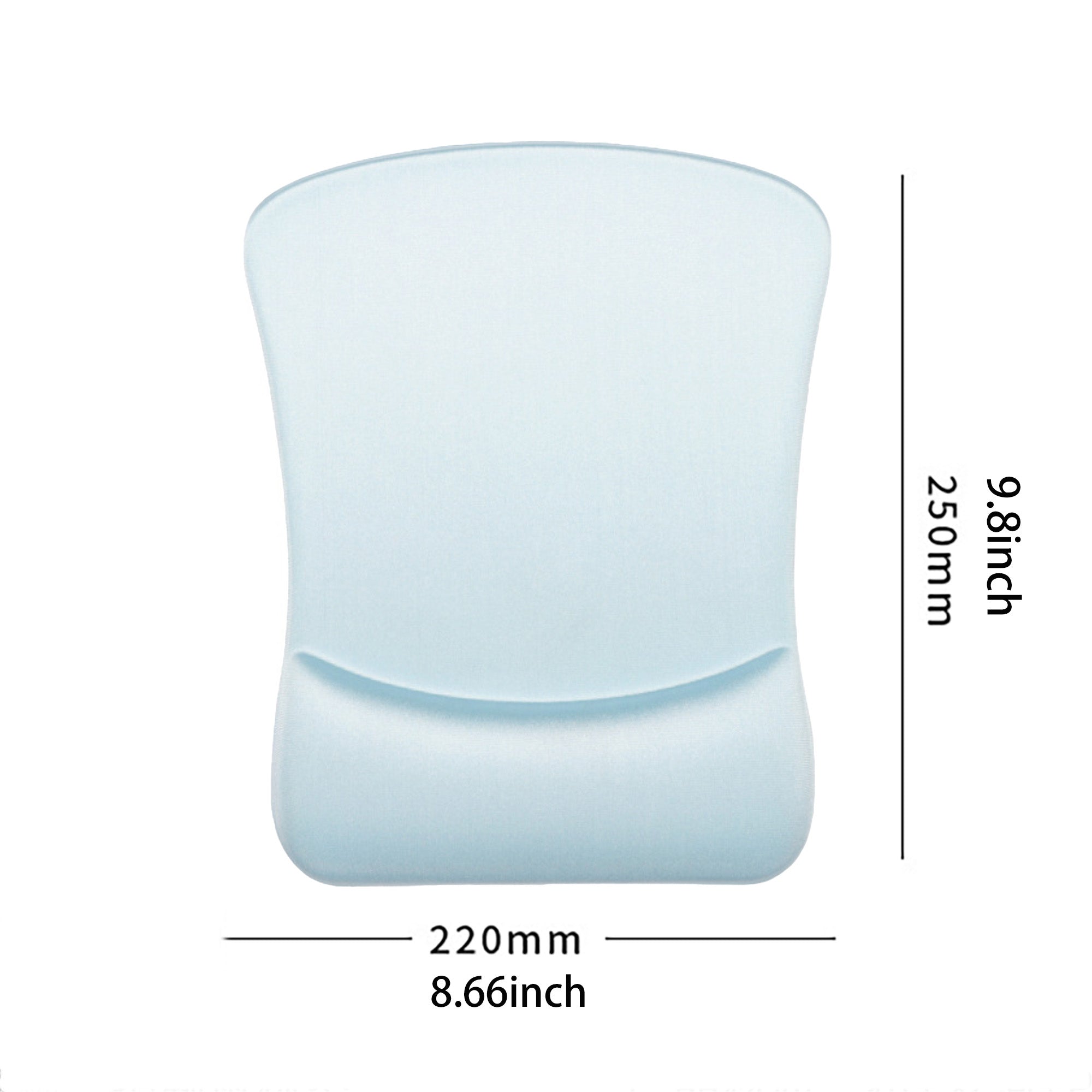 Anna-Kaci Ergonomic Memory Foam Wrist Support Mouse Pad with Non Slip Base