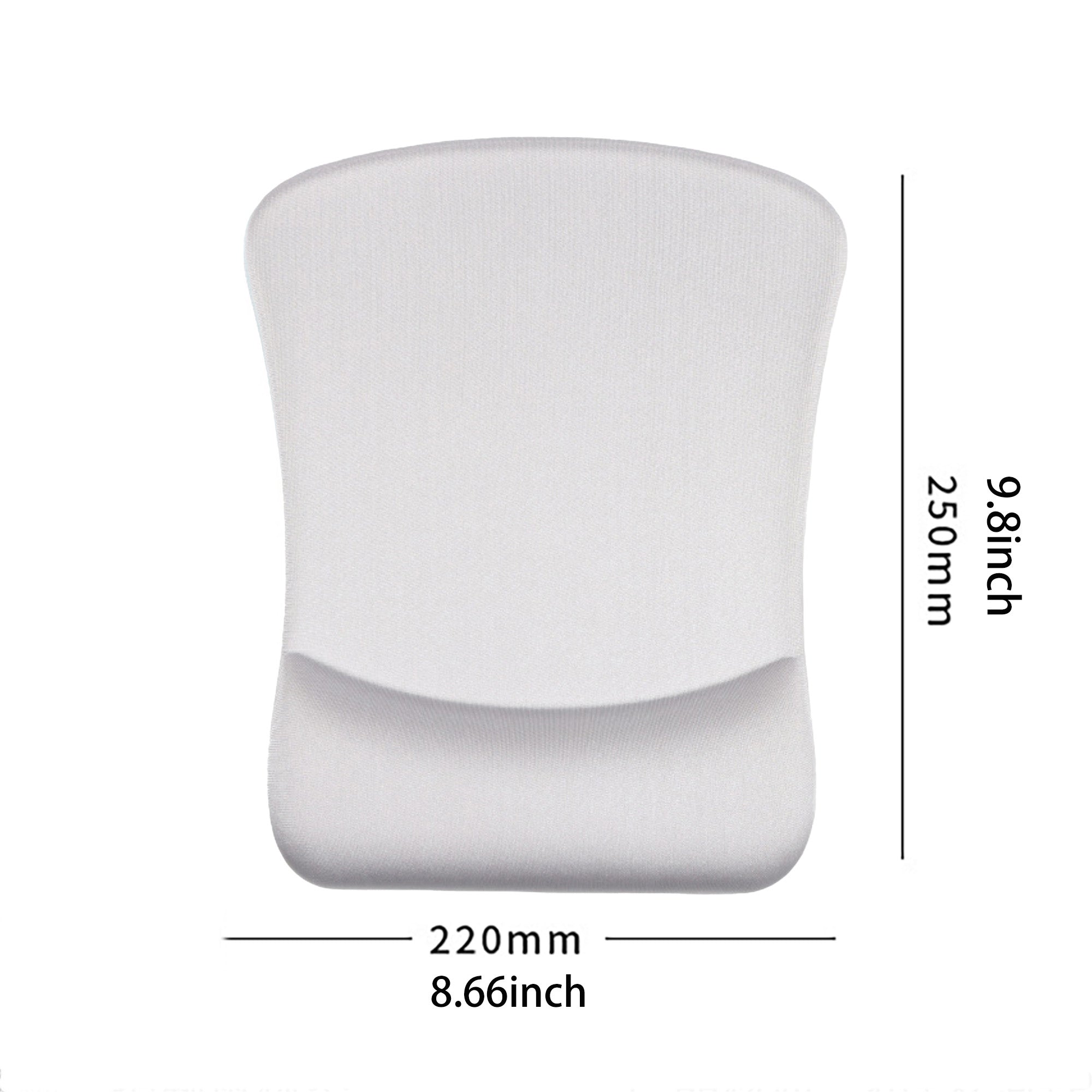 Anna-Kaci Ergonomic Memory Foam Wrist Support Mouse Pad with Non Slip Base