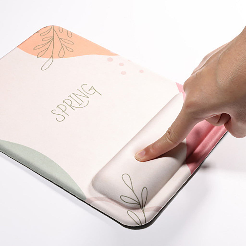 Anna-Kaci Ergonomic Mouse Pad with Memory Foam Wrist Support and Non Slip Base