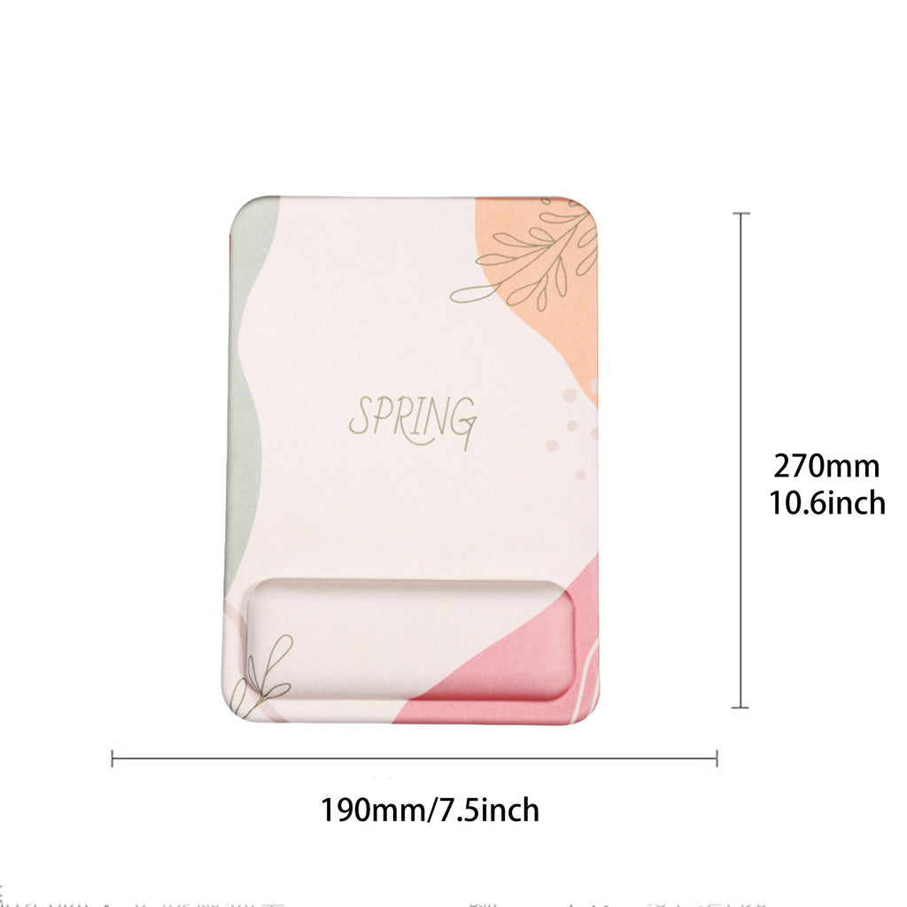 Anna-Kaci Ergonomic Mouse Pad with Memory Foam Wrist Support and Non Slip Base
