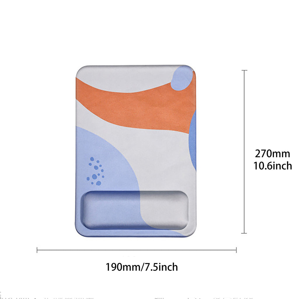 Anna-Kaci Ergonomic Mouse Pad with Memory Foam Wrist Support and Non Slip Base