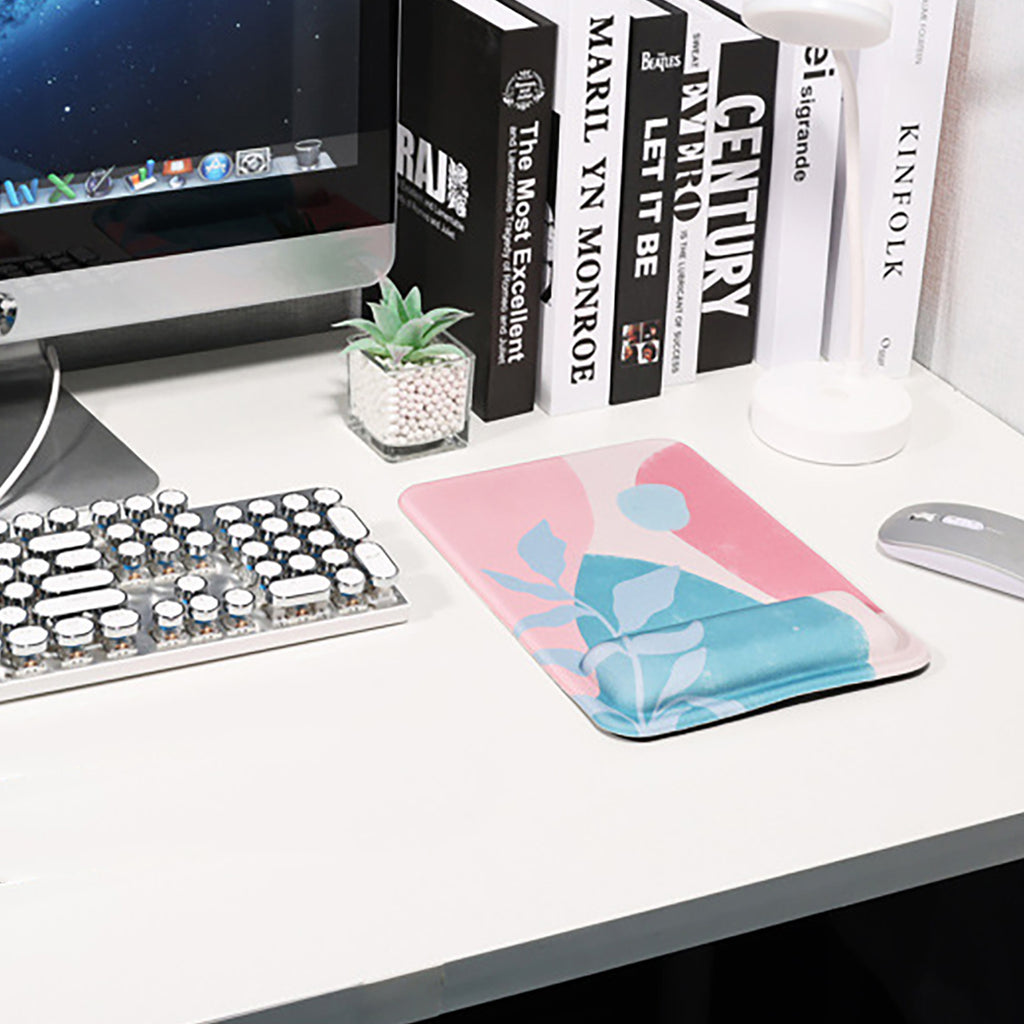 Anna-Kaci Ergonomic Mouse Pad with Memory Foam Wrist Support and Non Slip Base