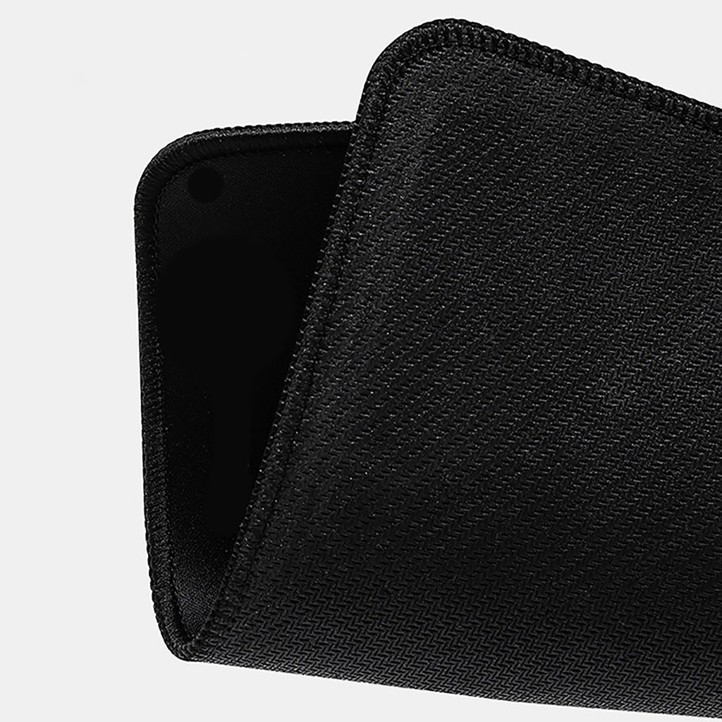 Anna-Kaci Solid Fabric Surface Mouse Pad with Anti Slip Rubber Base for Smooth Daily Use