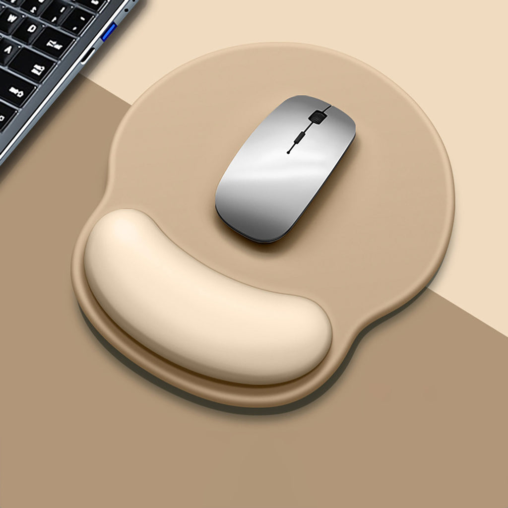 Anna-Kaci Solid Minimalism Wrist Support Mouse Pad