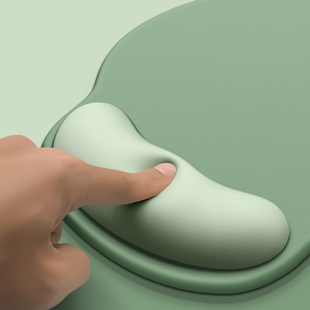 Anna-Kaci Solid Minimalism Wrist Support Mouse Pad