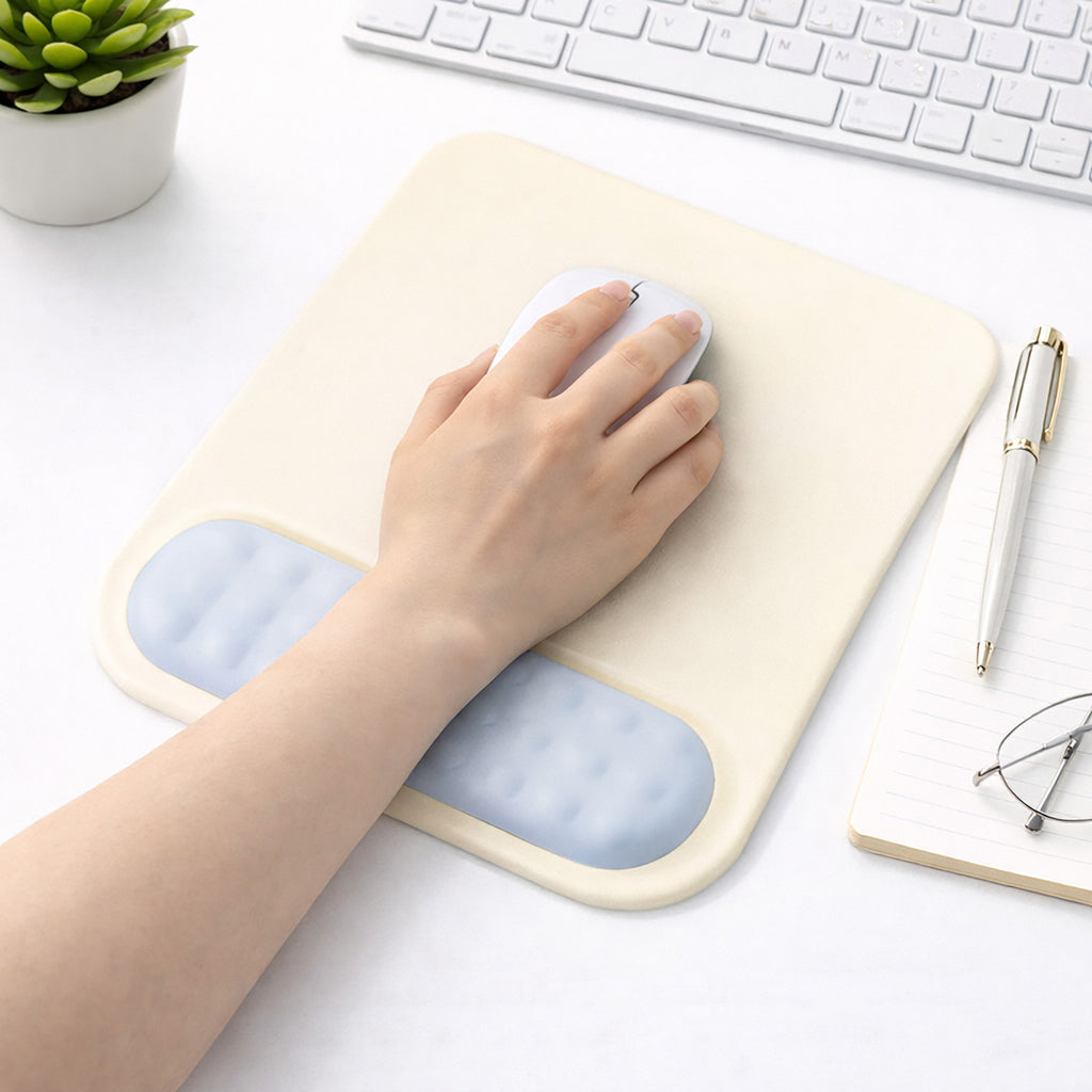 Anna-Kaci Minimalist Ergonomic Wrist Support Mouse Pad