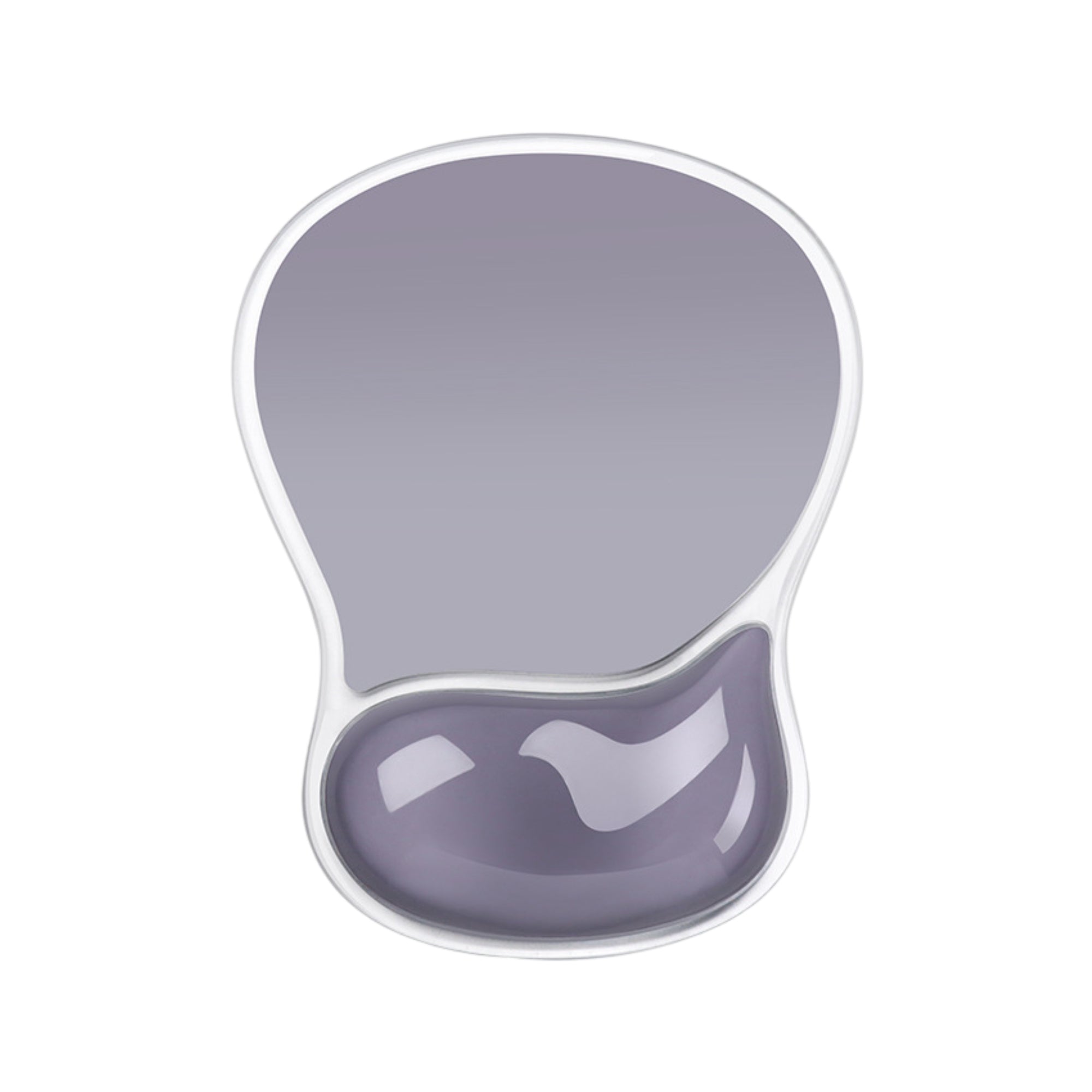 Anna-Kaci Clear Gel Wrist Support Mouse Pad With Ergonomic Cushion And Non Slip Base