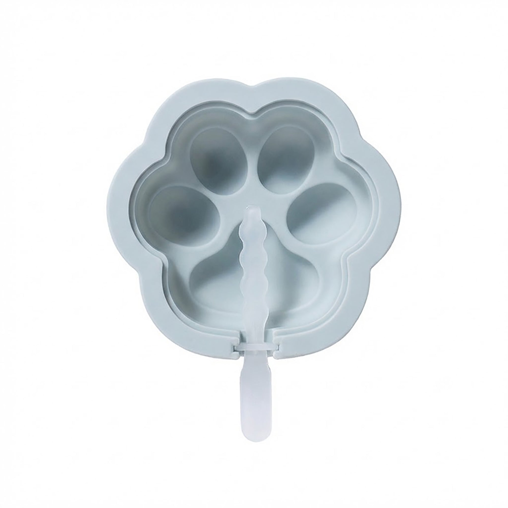 Anna-Kaci 2-Piece Silicone Popsicle Mold Set Reusable Nonstick Ice Pop Maker with Easy Release Design