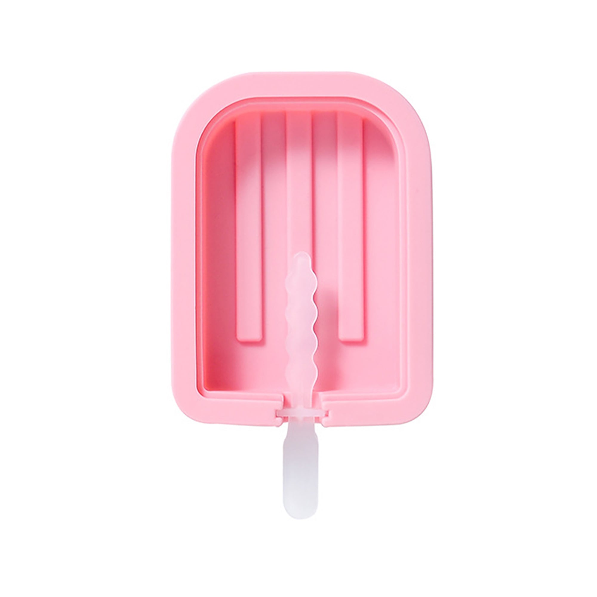 Anna-Kaci 2-Piece Silicone Popsicle Mold Set Reusable Nonstick Ice Pop Maker with Easy Release Design