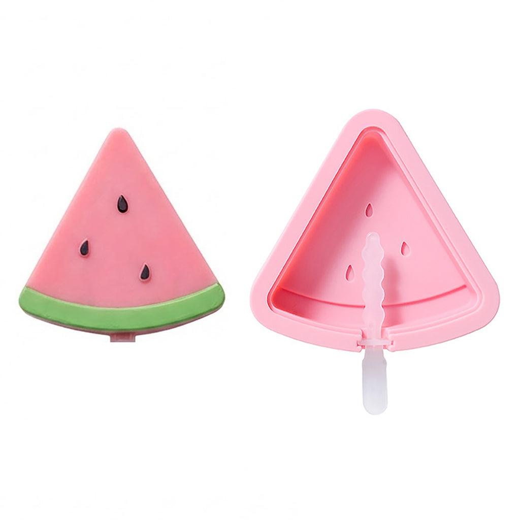 Anna-Kaci 2-Piece Silicone Popsicle Mold Set Reusable Nonstick Ice Pop Maker with Easy Release Design