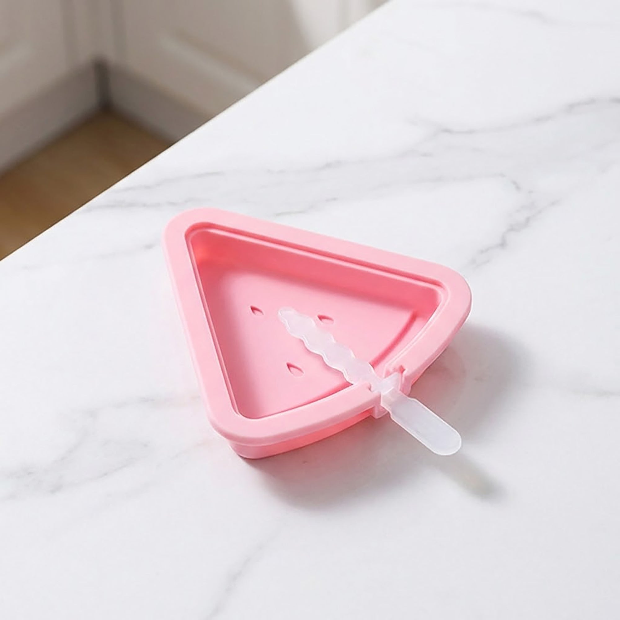 Anna-Kaci 2-Piece Silicone Popsicle Mold Set Reusable Nonstick Ice Pop Maker with Easy Release Design